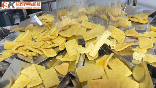 全自动虾片包装机组合称部分